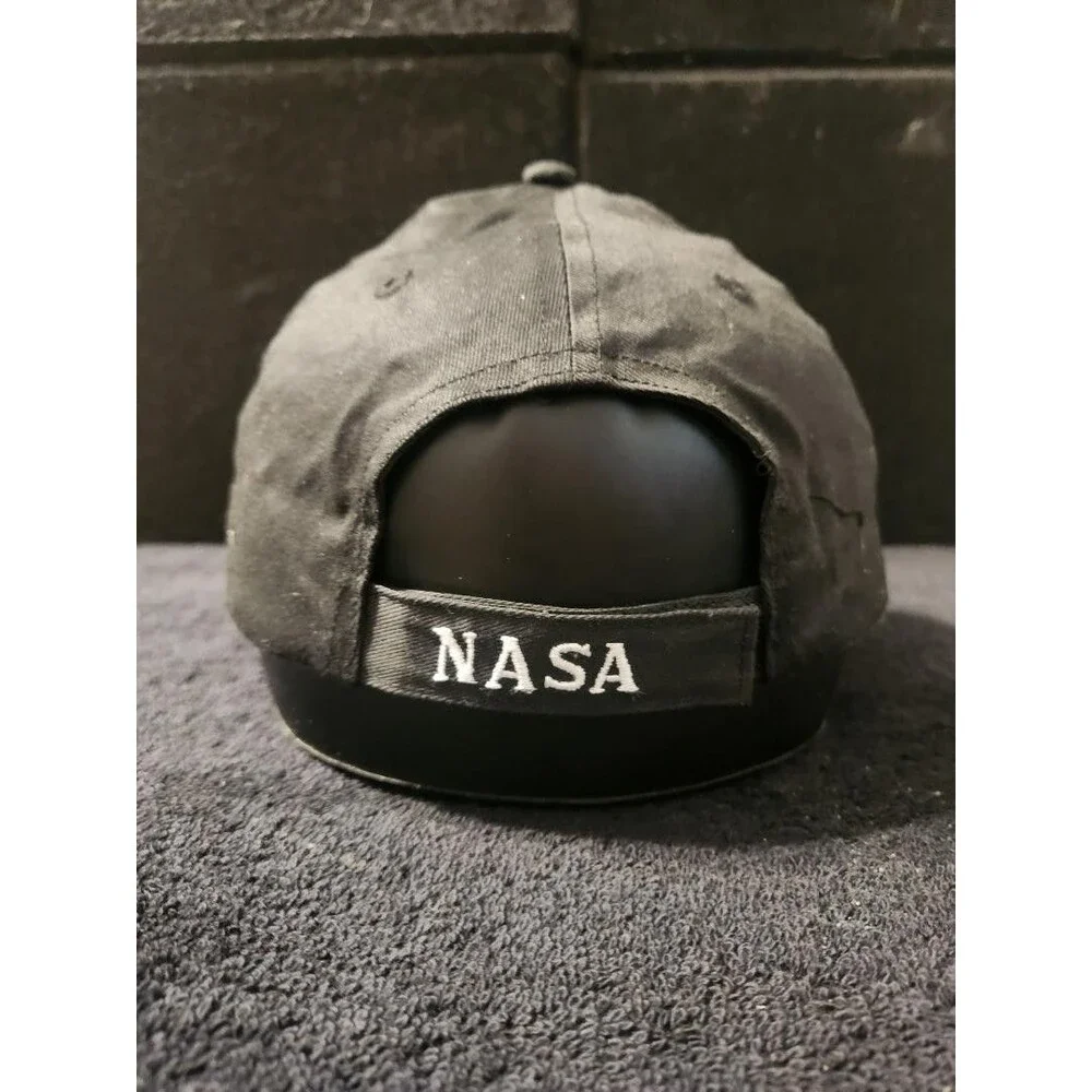 NASA Black Vector Youth Astronaut Gear StrapBack Cap
